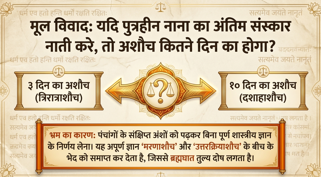 दौहित्र (नाती) मातामह श्राद्ध (नाना) का - श्राद्ध कैसे करें