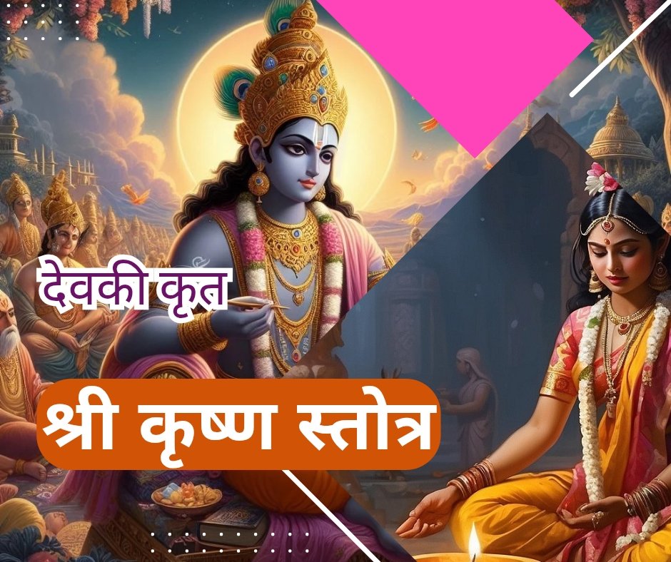 देवकीकृत श्री कृष्ण स्तोत्र - Devakikrita Shri krishna stotra