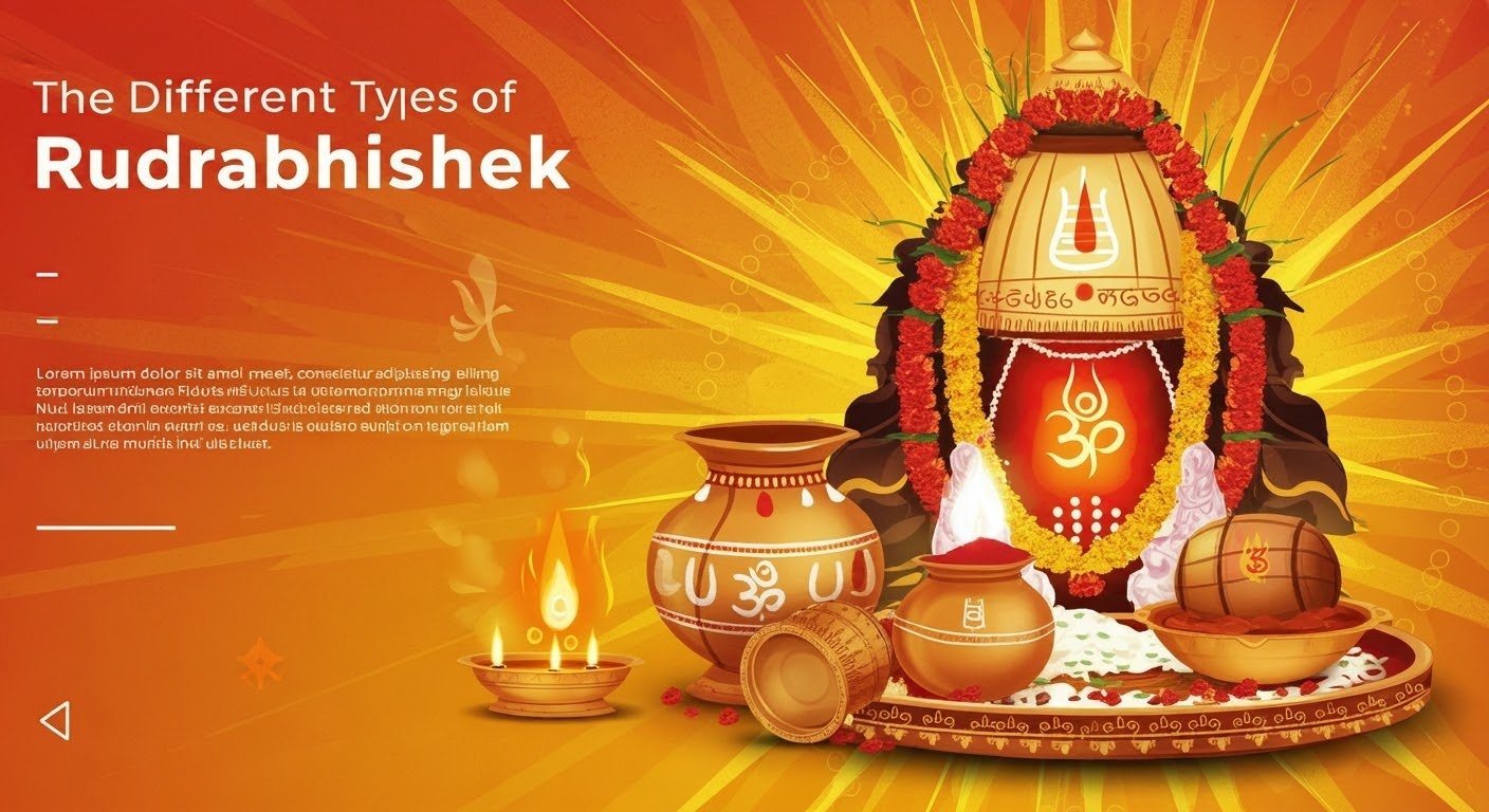 रुद्राभिषेक के विभिन्न प्रकार - The Different Types of Rudrabhishek