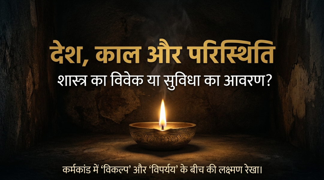 देश, काल, परिस्थिति, मिथिला व्यवहार, देशाचार, लोकाचार, कुलाचार आदि के दुरुपयोग