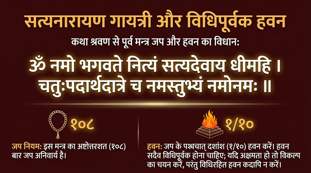 भविष्यपुराणोक्त सत्यनारायण व्रत पूजा कथा - Satyanarayan Vrat Puja Katha