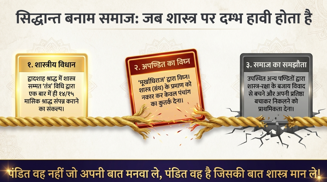 बाप दादा जो करते आये वो गलत थे क्या ?