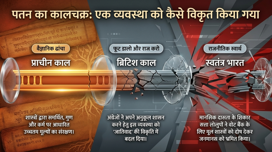 जाति व्यवस्था कहां से आई - स्मृति प्रमाण संकलन