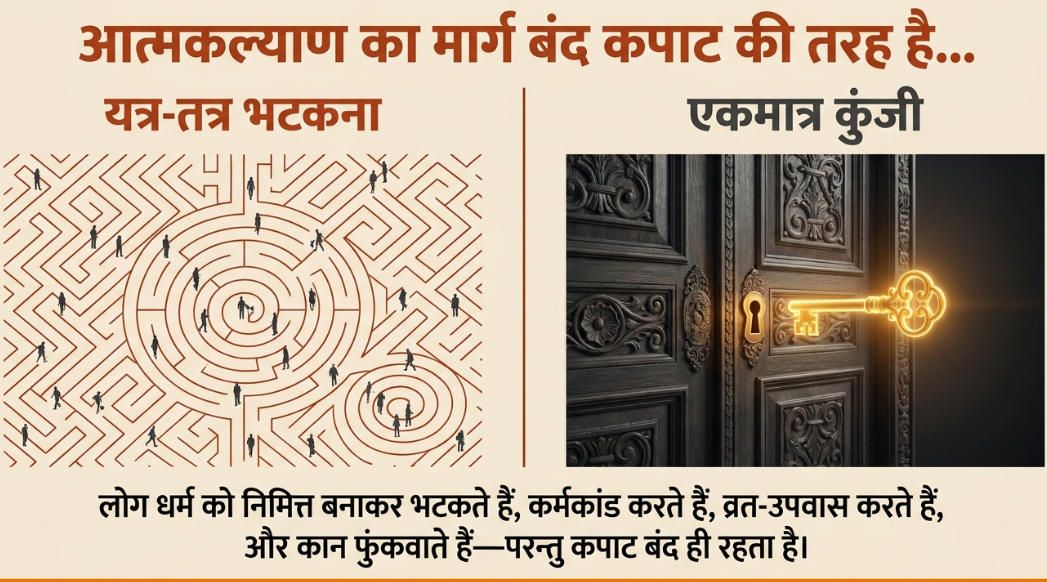 गांठ बांध लो आध्यात्मिक उन्नति का मूल चरणसेवा है
