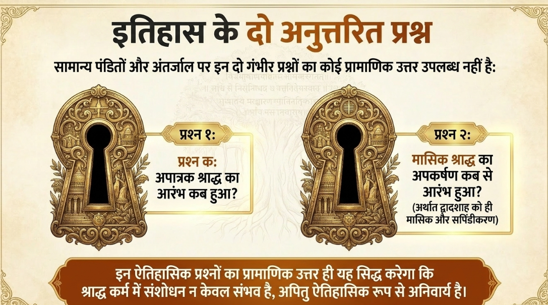 अपात्रक श्राद्ध का आरंभ कब हुआ?