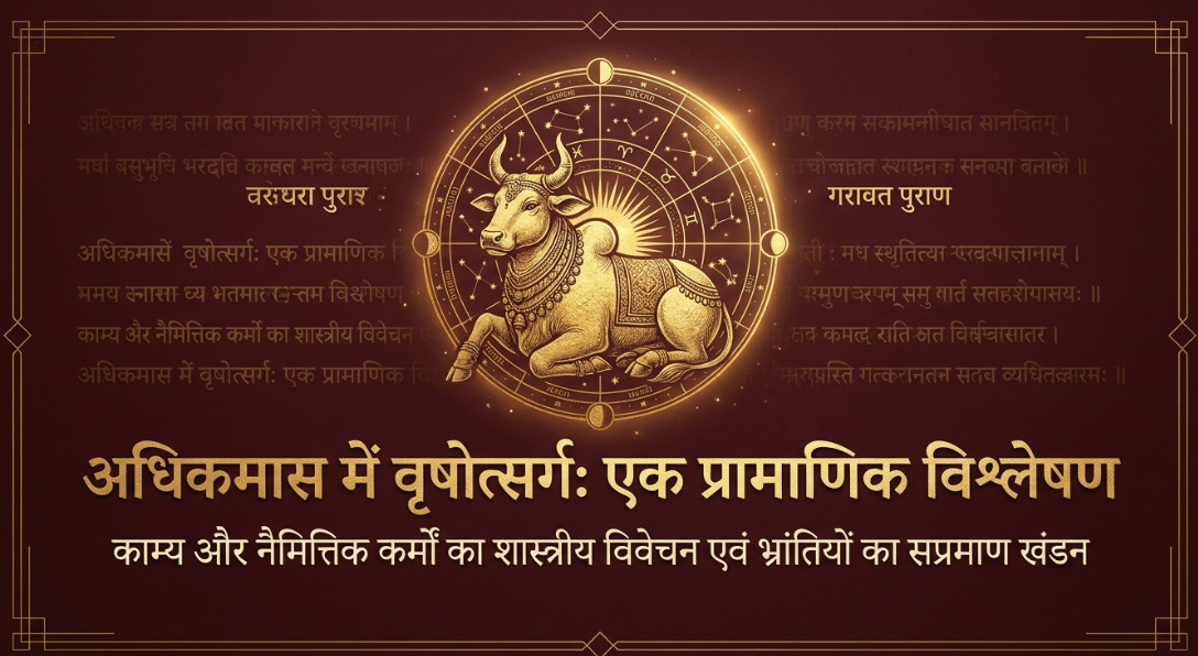 अधिकमास में वृषोत्सर्ग करें या न करें प्रामाणिक सिद्धि