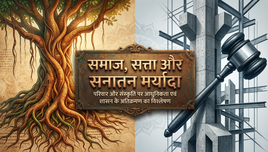 देश में सामाजिक प्राणी कहां से आयेगा ?
